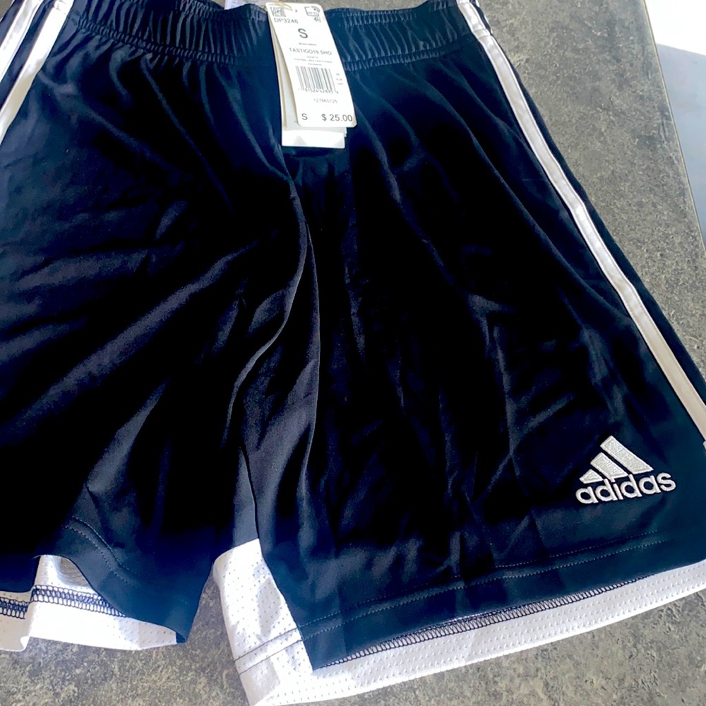 Size Men Small . adidas shorts Football or soccer brand new!
